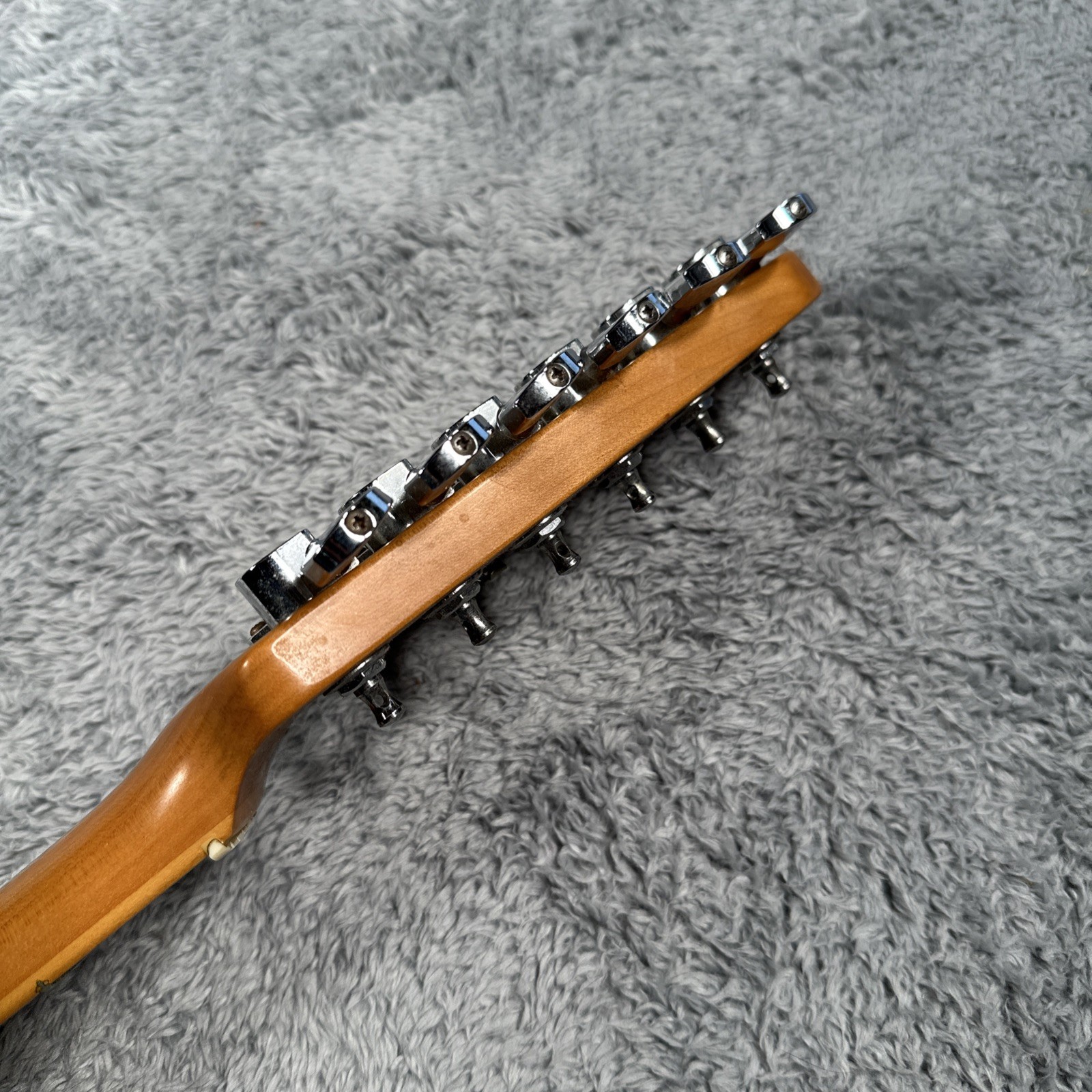 Vintage Squier by Fender Stratocaster Loaded Neck 22 w/Upgrades Wooden USA MADE