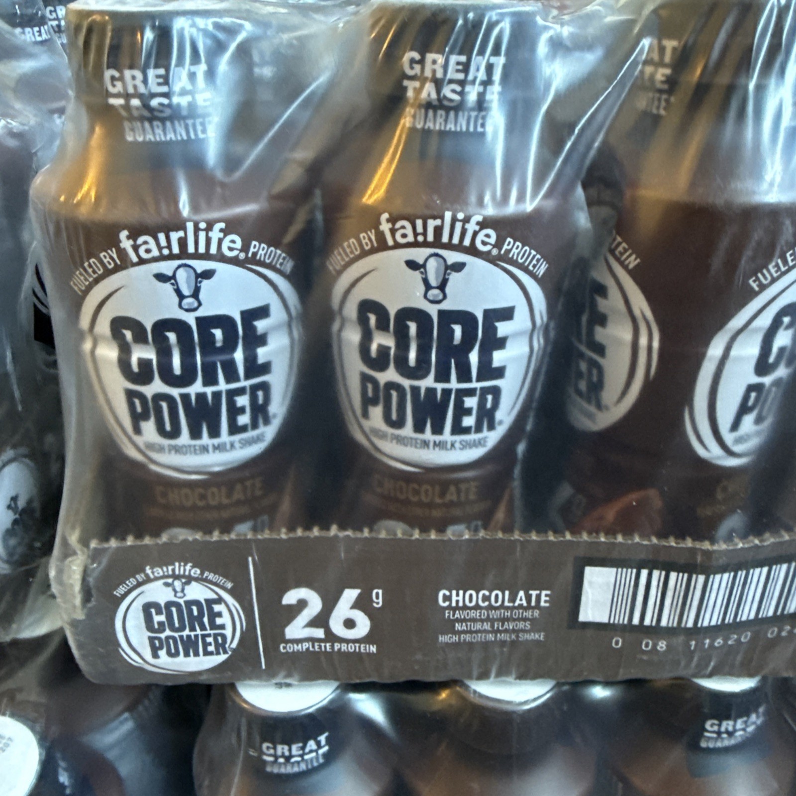 Fairlife Core Power Protein Shake, Chocolate, 26g Bottle, 14oz, 12 Pack