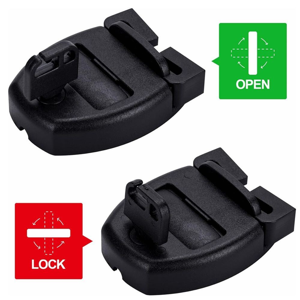 4 Sets Hot Tub Cover Clips Locks Latch Repair Kit for Spa Cover Straps C473