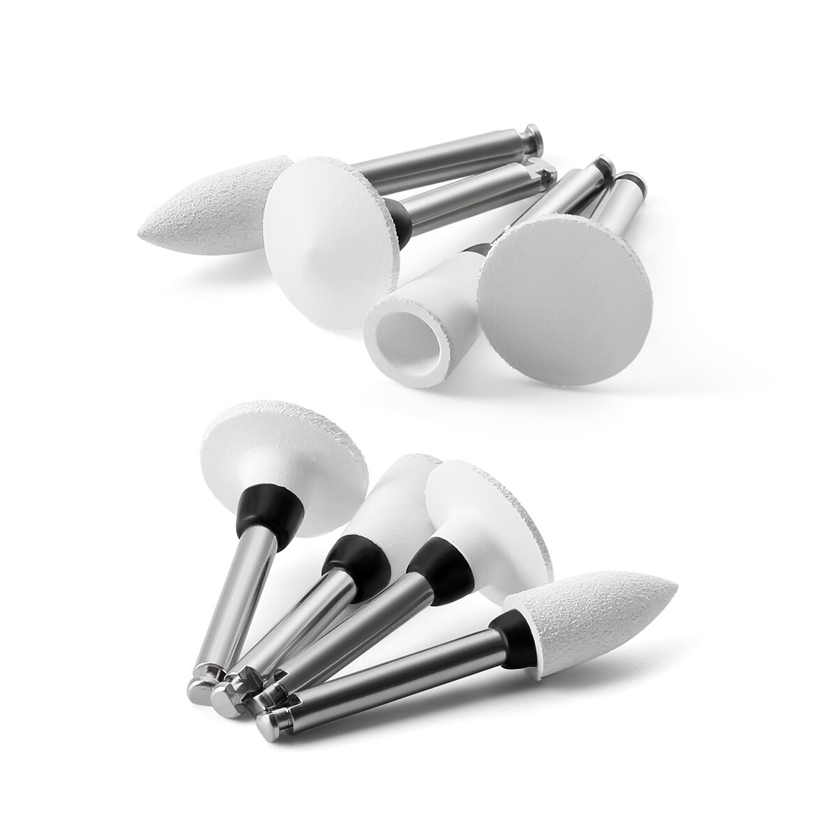 Dental Composite Polishing Burs Kit RA 2.35mm Silicone Polisher for Contra Angle