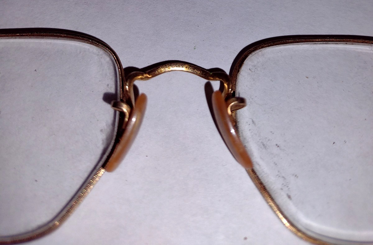 Vintage B&L Bausch Lomb 1/10 12K GF Gold Filled FUL-VUE Eyeglasses Frames Only
