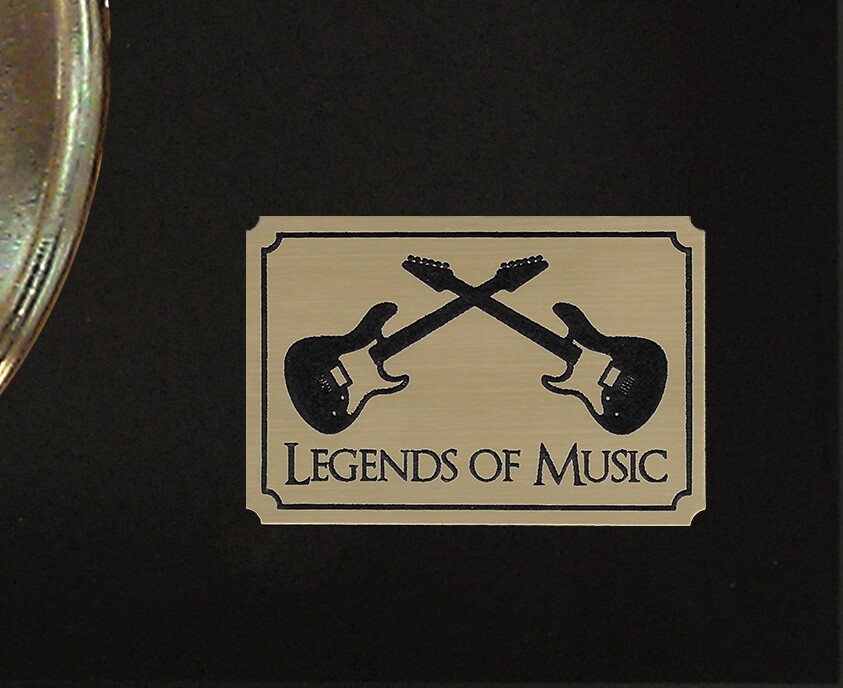 Bob Marley "One Love" Framed Reproduction Signed Record Display