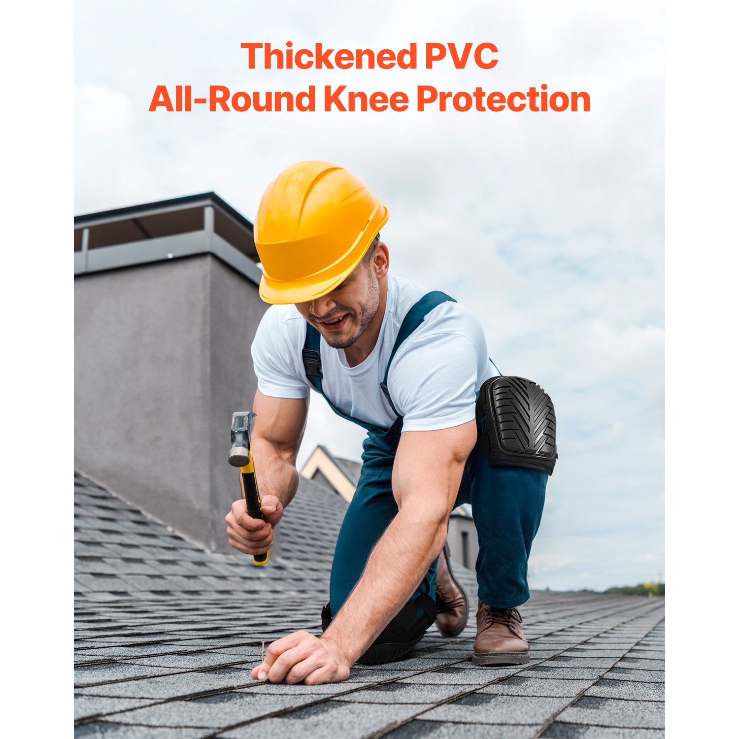 Knee Pads for Work Heavy Duty Construction Knee Pads Soft Foam Gel Cushion