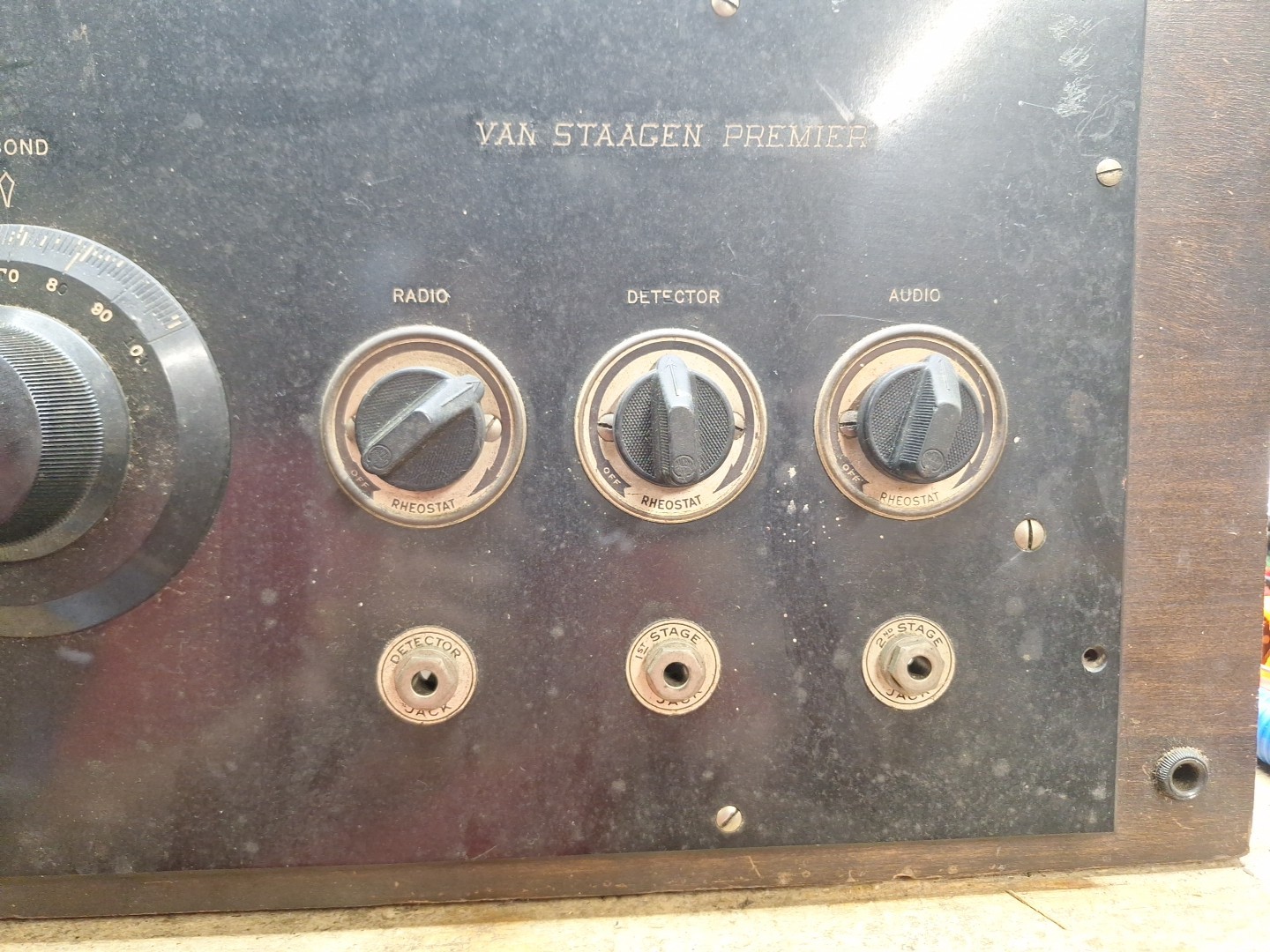 Van Staagen Premier panel Battery Set Trf 1920s