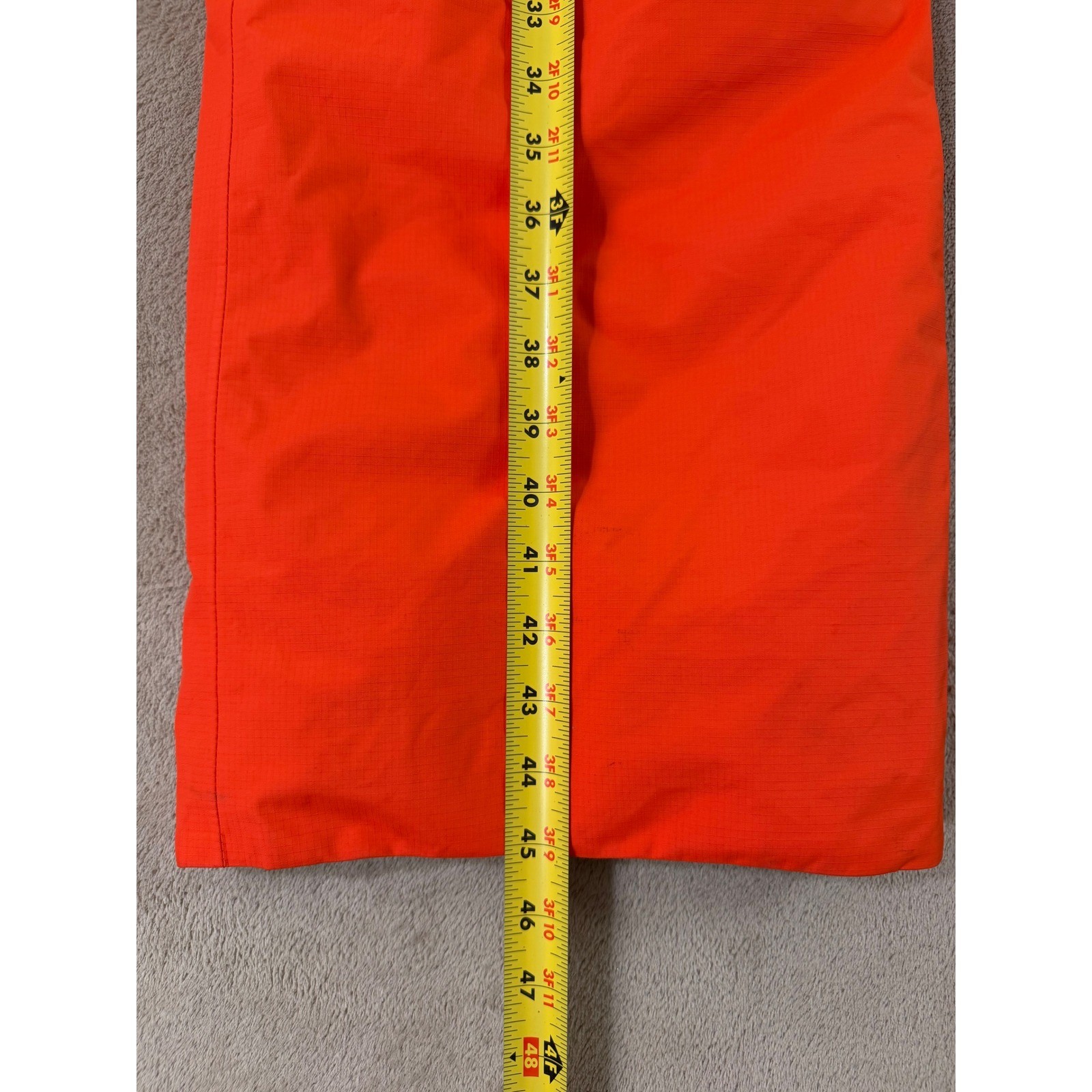 Helly Hansen Helly Tech Recco Snowboard Ski Pants Men's XL Orange Waterproof EUC