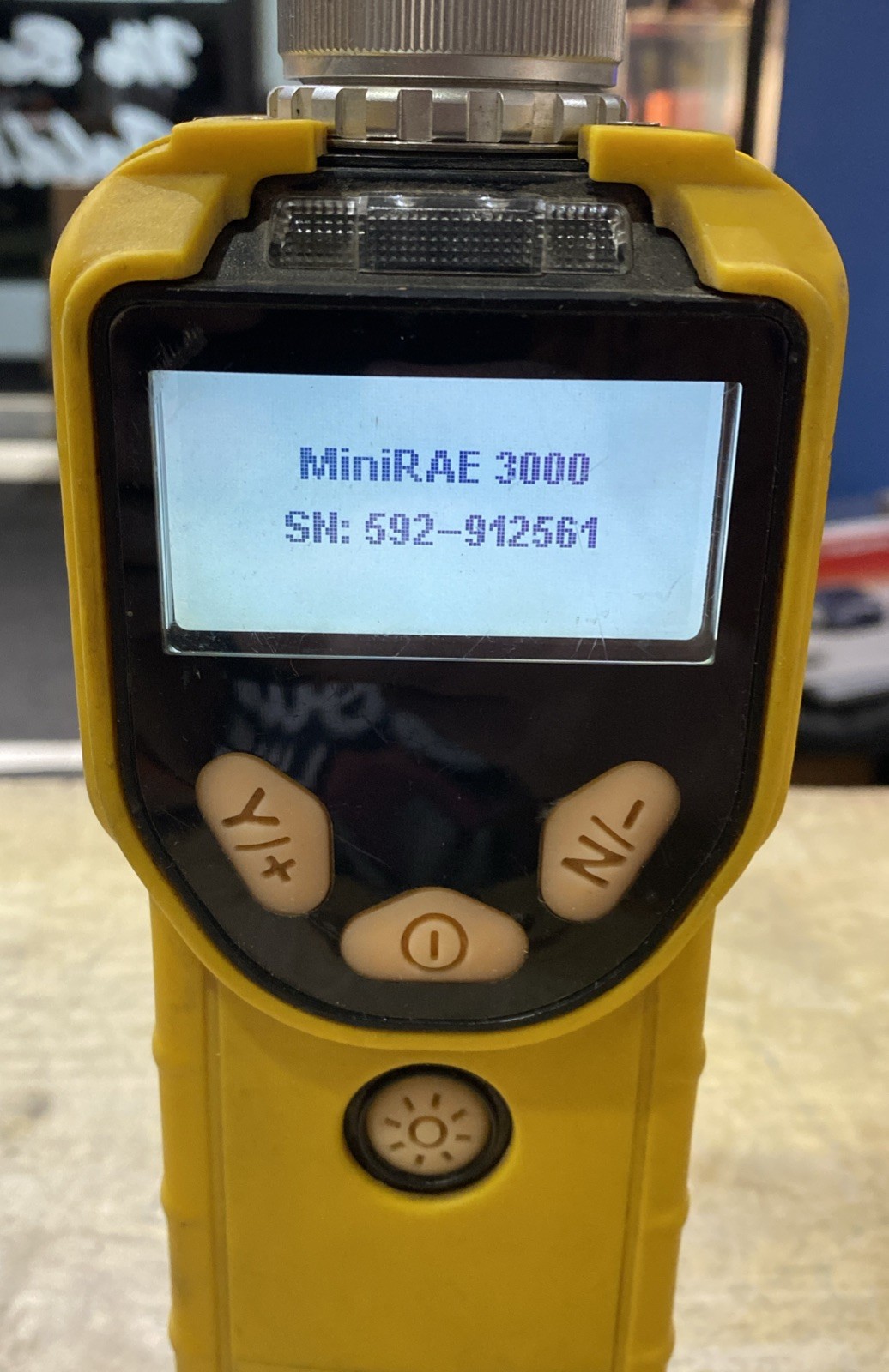 Rae Systems MiniRAE 3000 PGM-7320 Portable VOC Monitor - Yellow