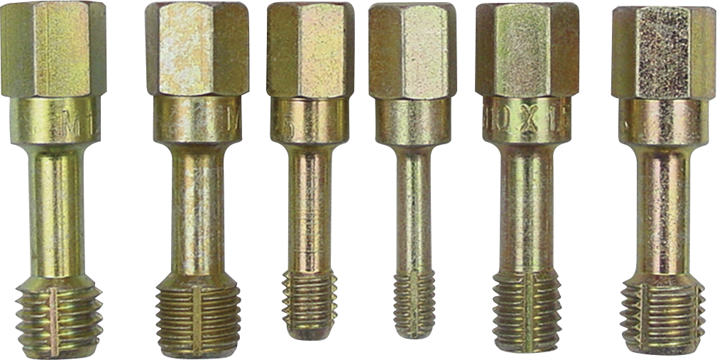Lang 2588 6 Piece Metric Thread Restorer Tap Set