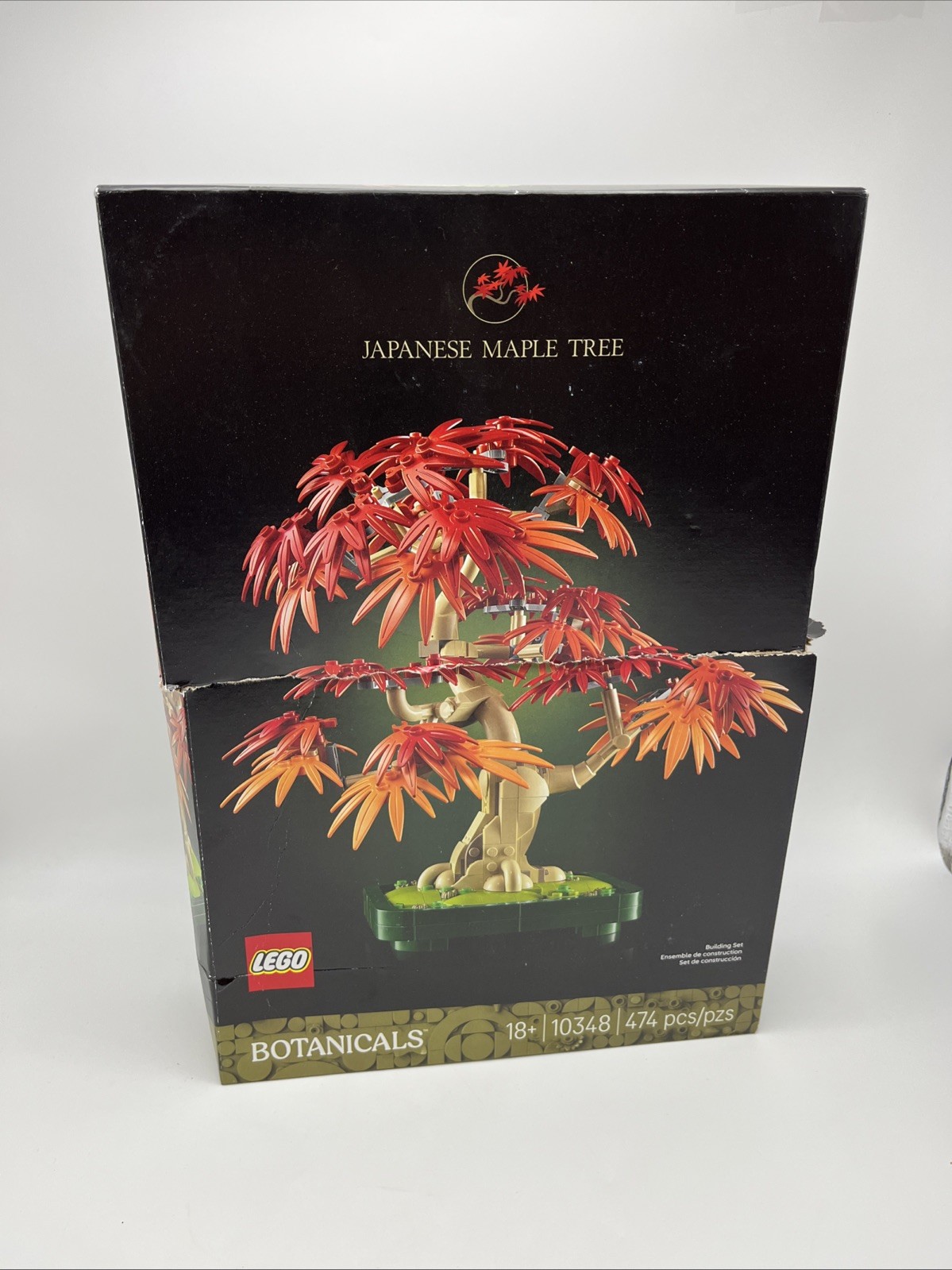 SEE PICS LEGO Botanicals Japanese Red Maple Bonsai Tree - 10348