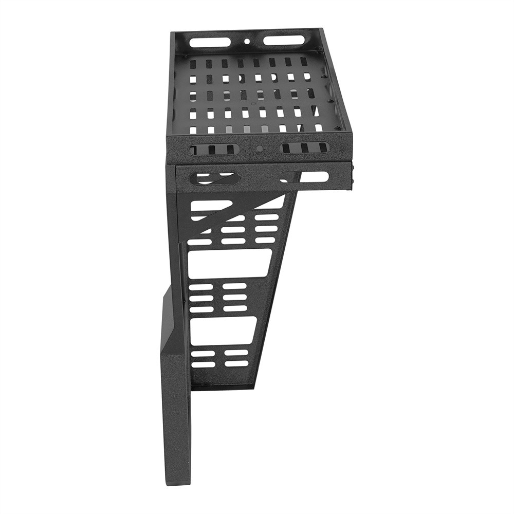 Hooke Road Tailgate Basket Rear Cargo Rack w/ Hinge for Jeep Wrangler TJ 97-06