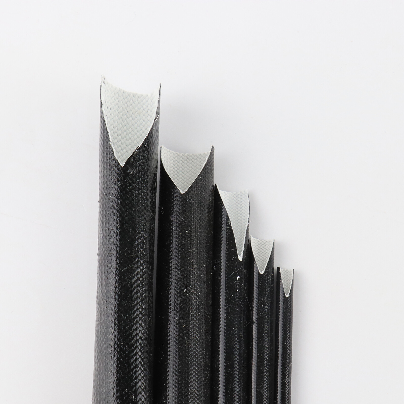 Fiberglass Silicone Heat Shield Wire Sleeving Electric Wire Wrap Insulation Lot