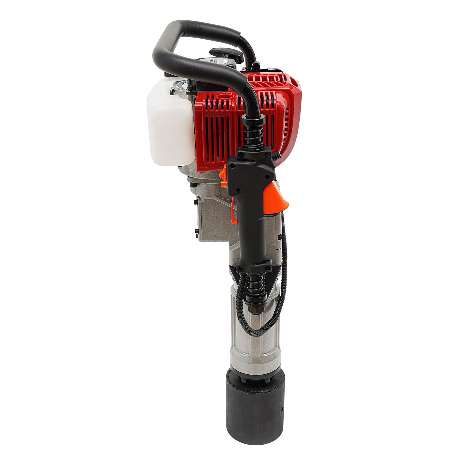 Mixed Oil Powered Pile Driver 52 CC Post Driver Two Stroke Post Driver Air Cool