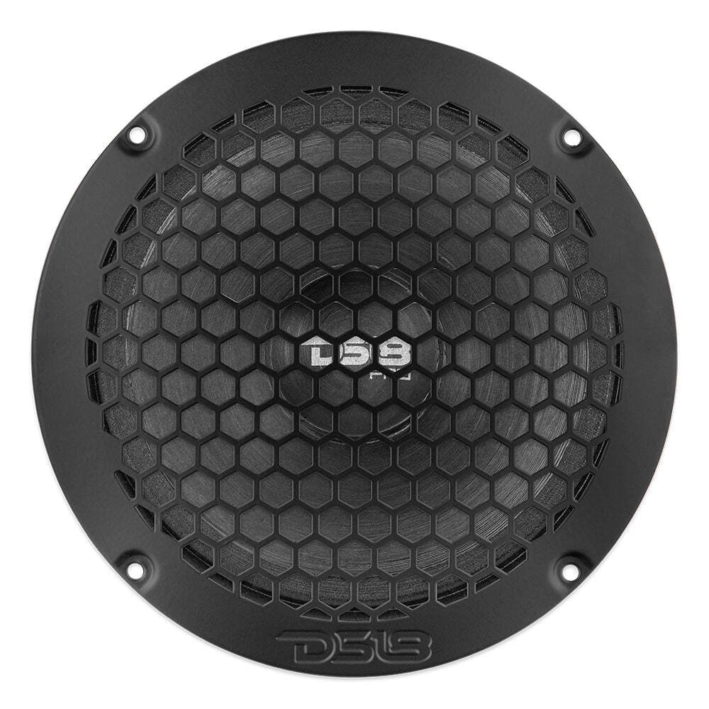 DS18 PRO-GRILL8MS PRO 8" Slim Metal Shallow Speaker Grill - Black