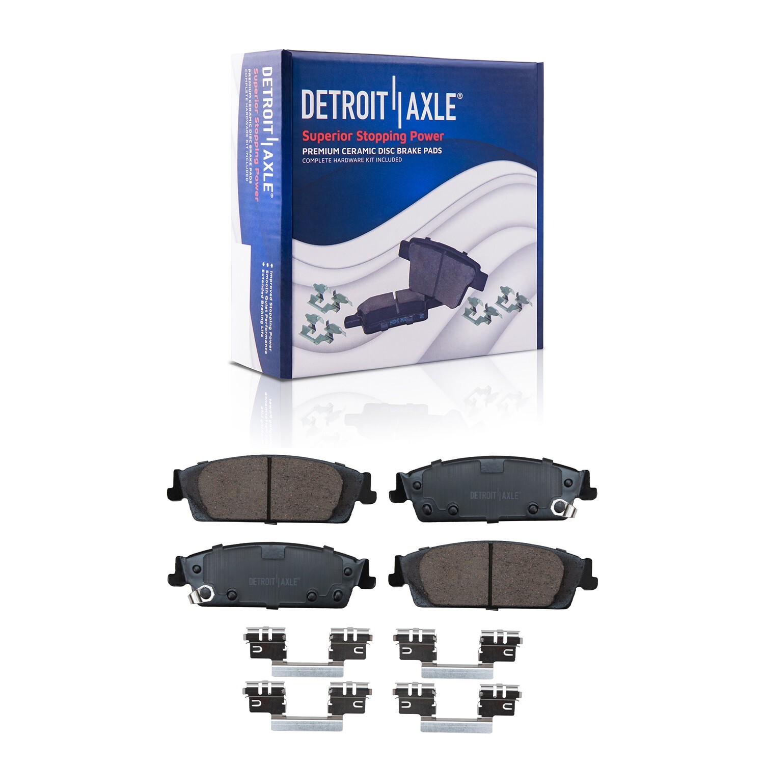 Front & Rear Drilled Rotors Brake Pads for Chevy GMC Silverado Sierra 1500 Yukon