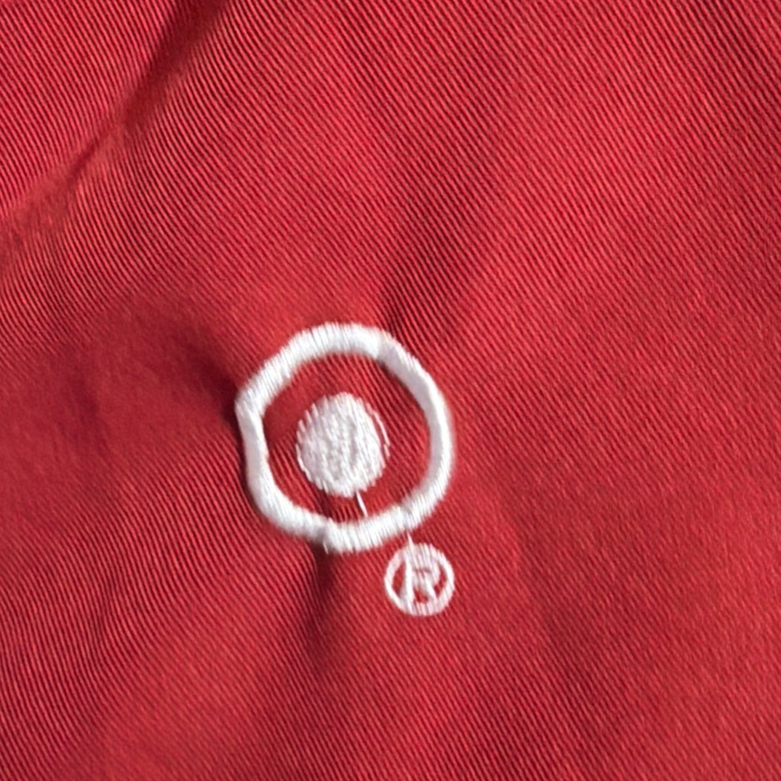 Target Store Employee Work Red Vest Uniform Size L / Large