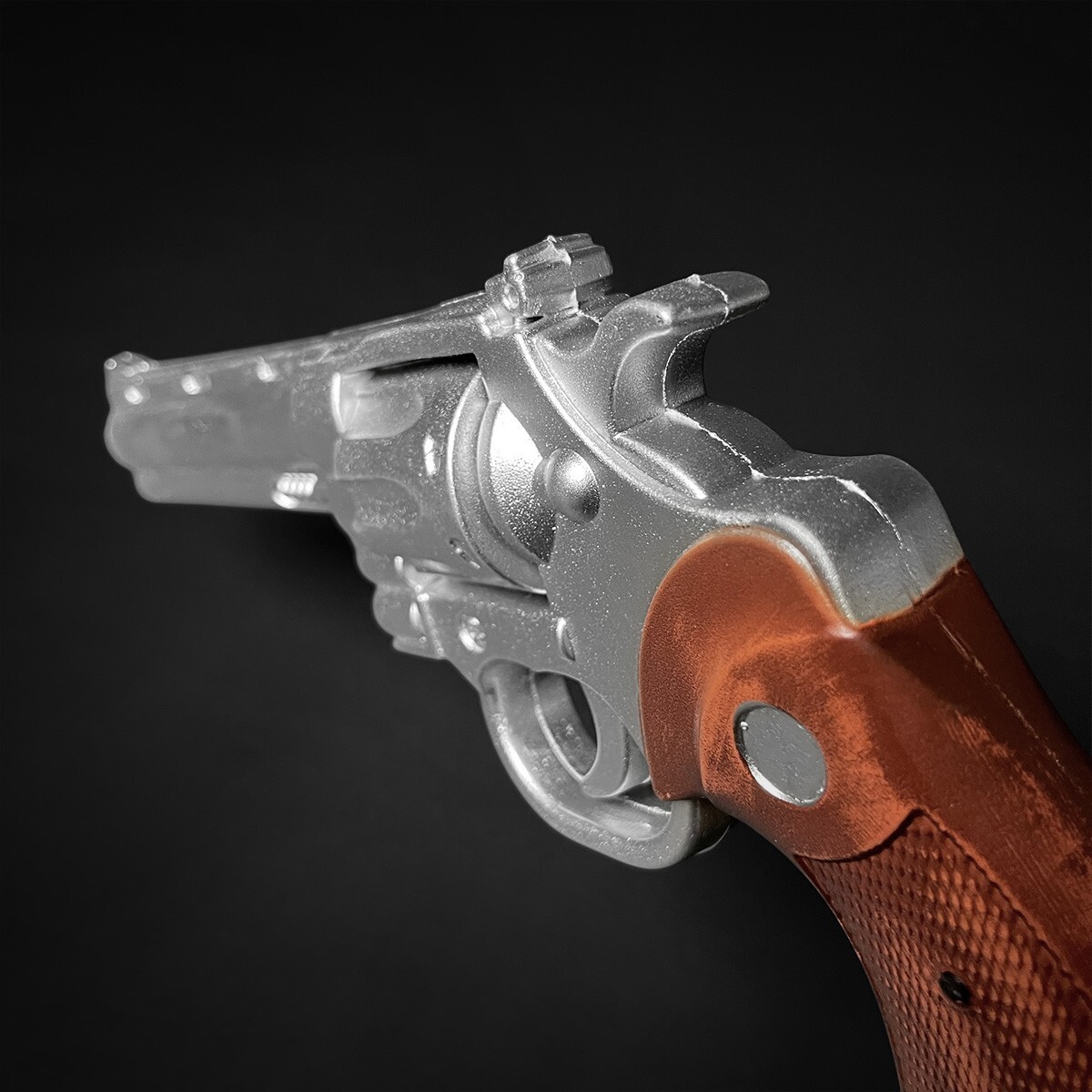 Fantasy Grimes Colt Python Revolver Foam Gun For Cosplay Collections, & Costumes