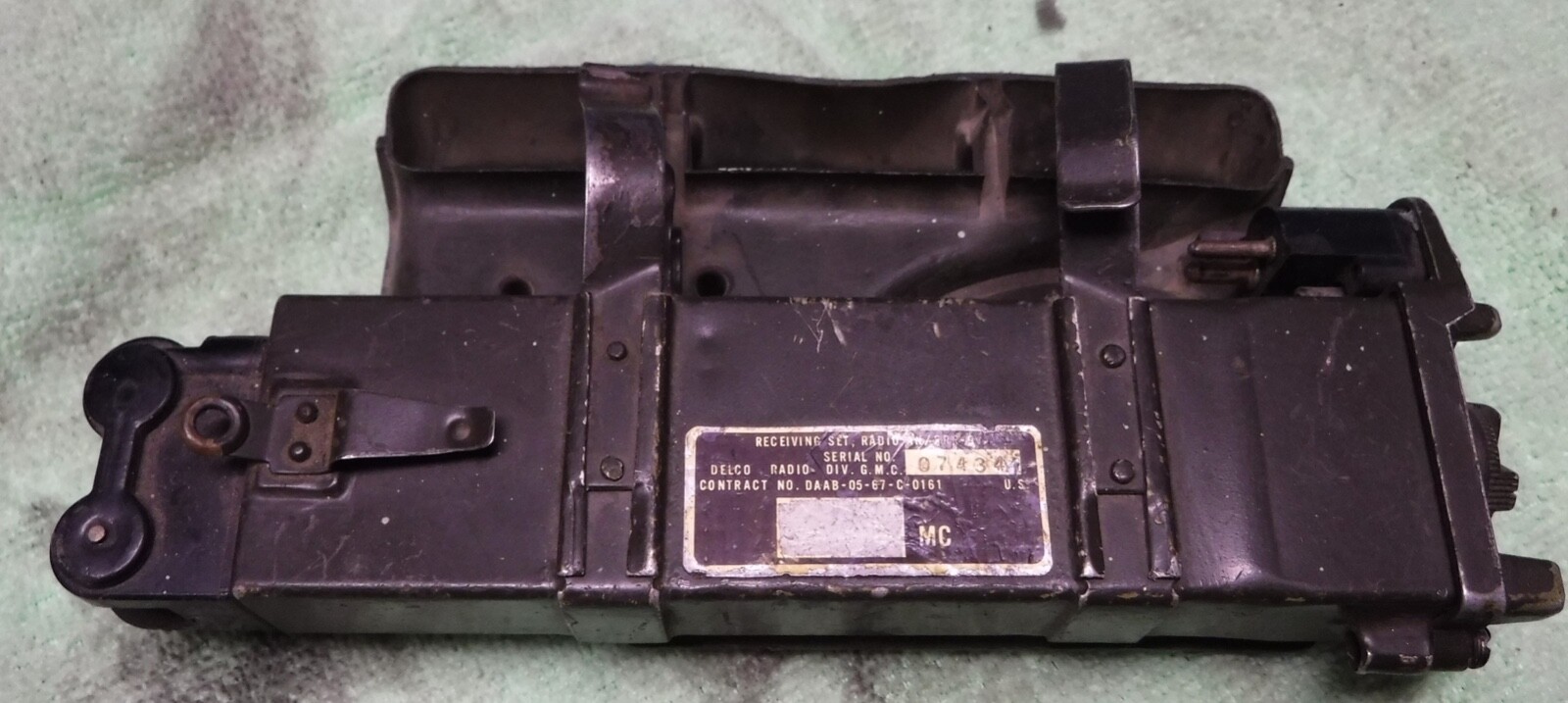 VIET NAM ERA   AN/PRR-9  NO  ANTENNA     untested., for display  and restoration