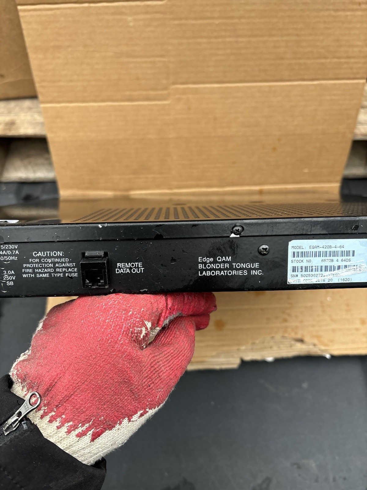 Blonder Tongue EQAM SERIES Edge QAM