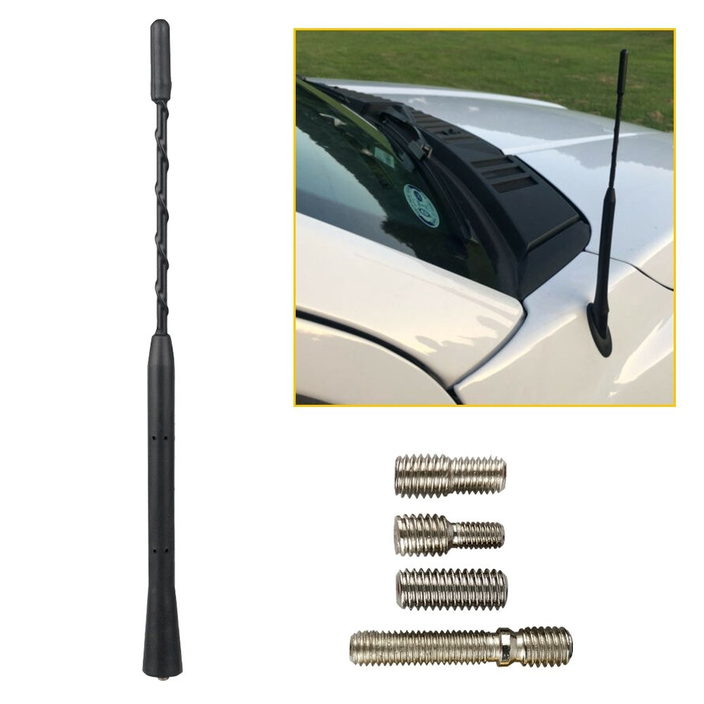 Car Radio AM/FM Antenna Aerial Signal Booster Black?Accessories