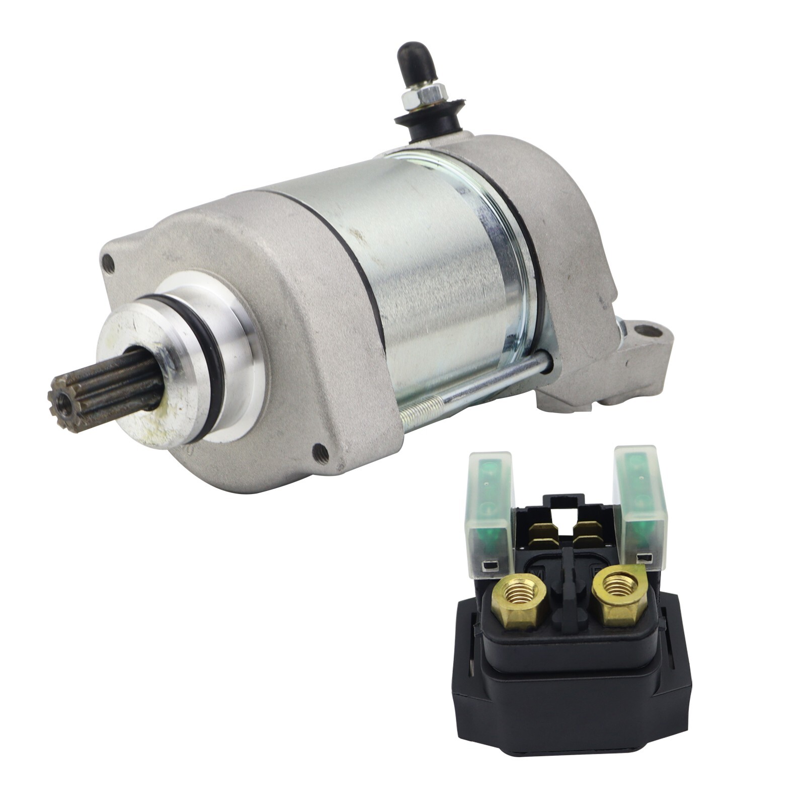 Starter Motor with Solenoid Relay for Yamaha R1 YZFR1 2009-2014 14B-81890-00-00