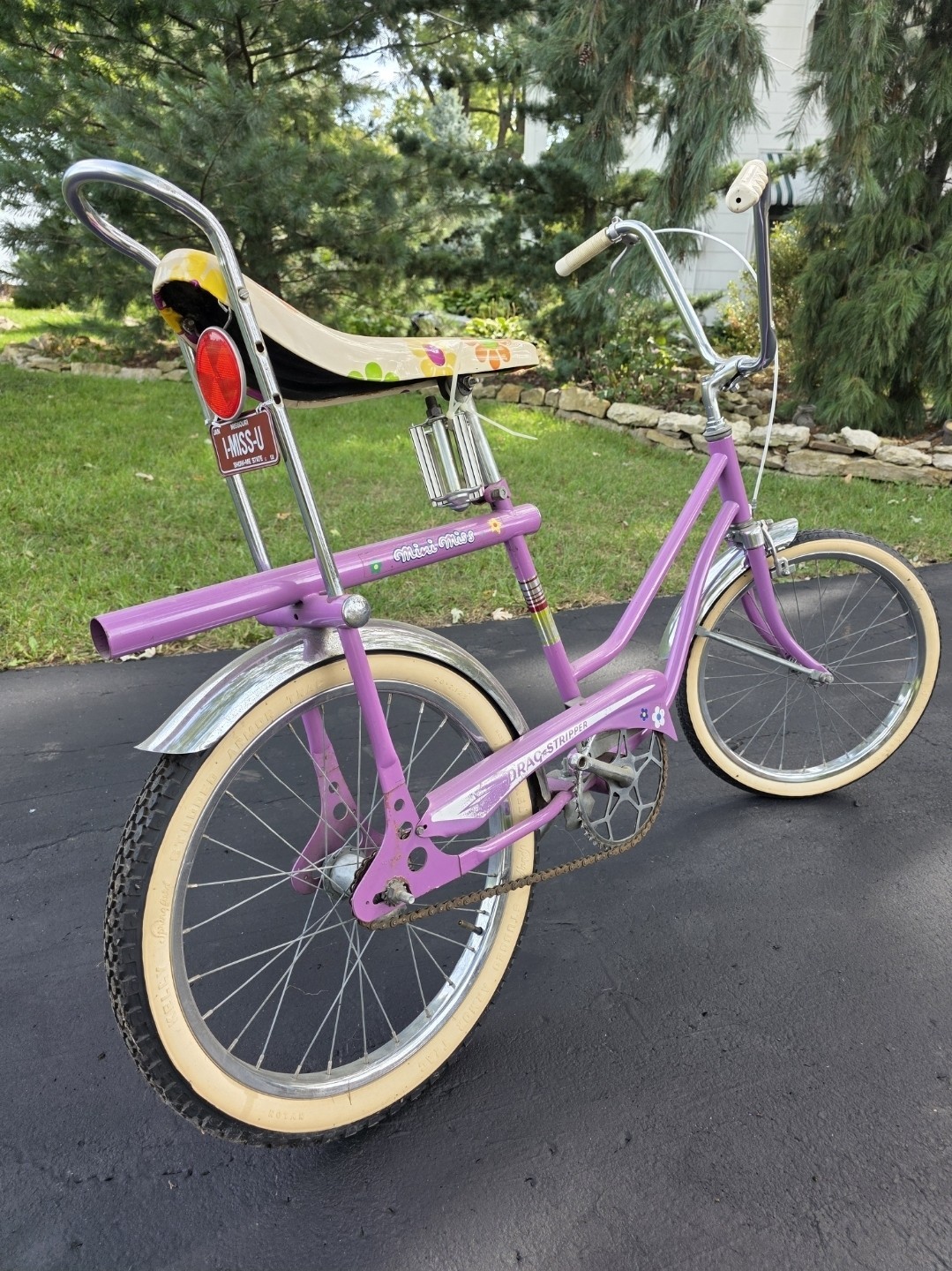 Iverson DRAG STRIPPER RARE ULTRAVIOLET original survivor 1969 Muscle Bike