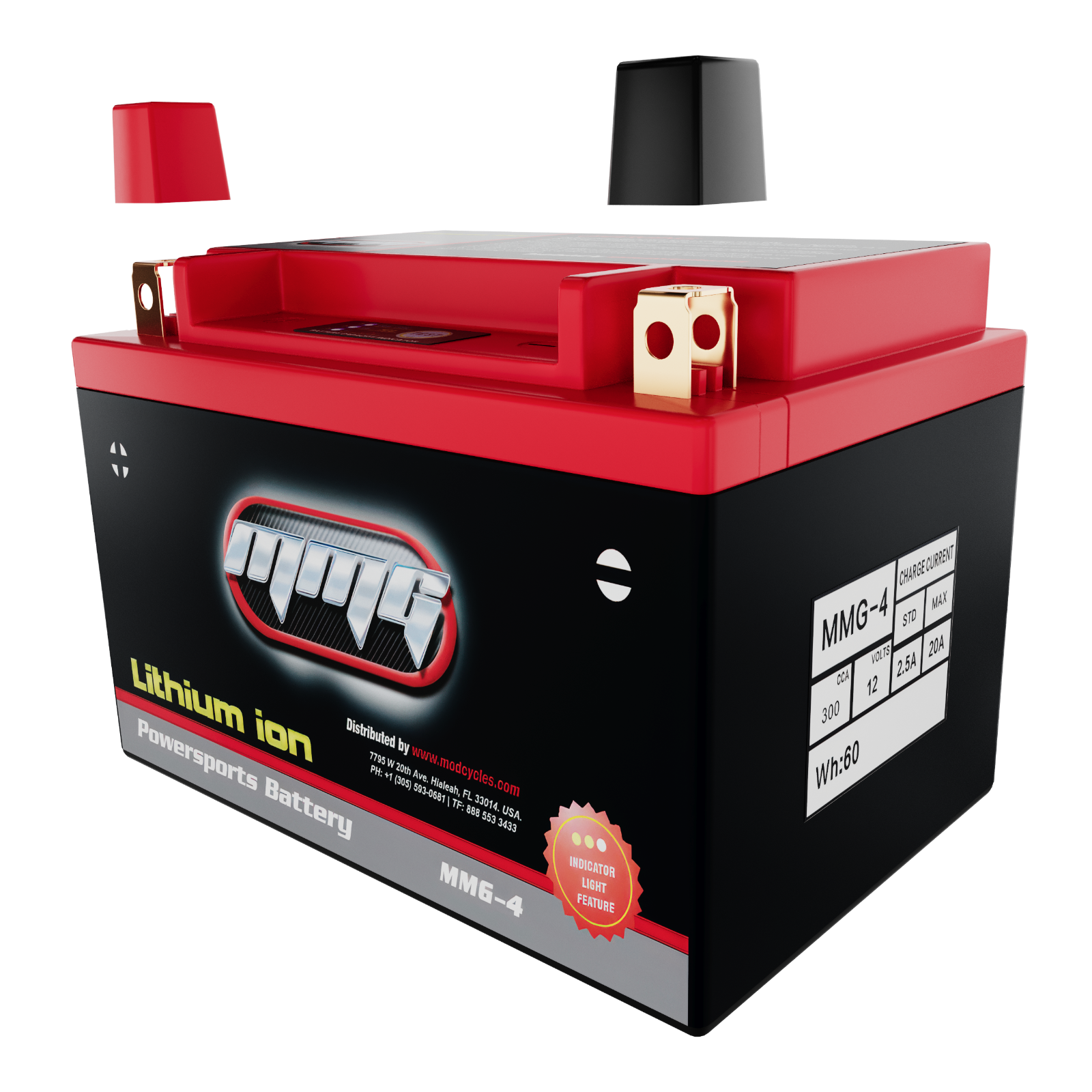 MMG YTZ14S Z14S Lithium Ion Sealed Activated Powersports Battery 12V 300 CCA