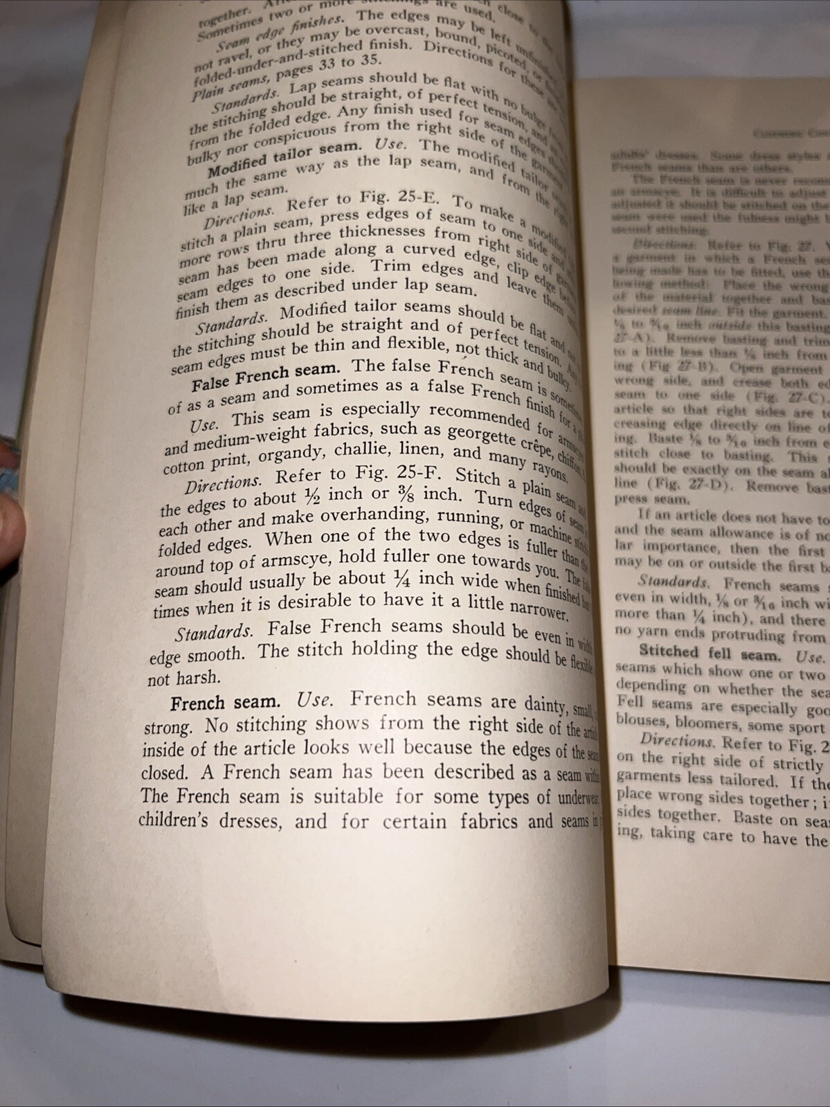 Clothing Construction Mary C. Whitlock 1933 Vintage Sewing Dressmaking Pattern