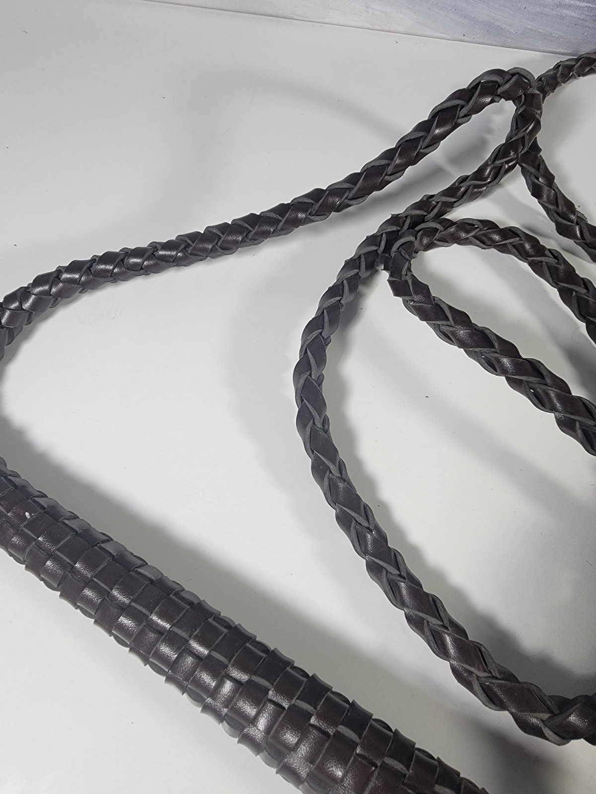 SET: VTG Genuine Brown Leather Bullwhip 100 inches Long Heavy Duty whip + 3 Book