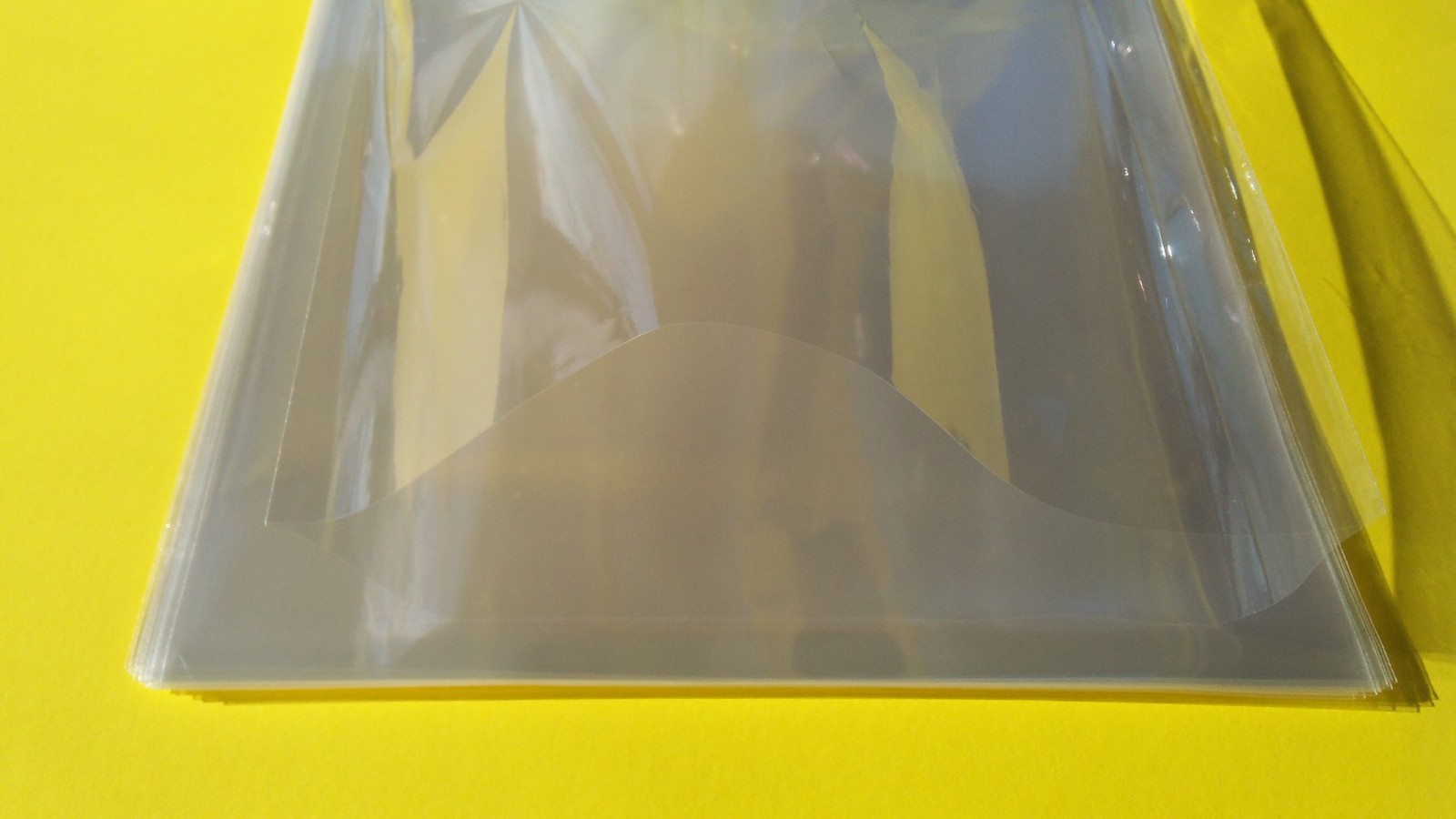 25 9"x 12" SUPER CRYSTAL CLEAR CELLO BAGS FLAT