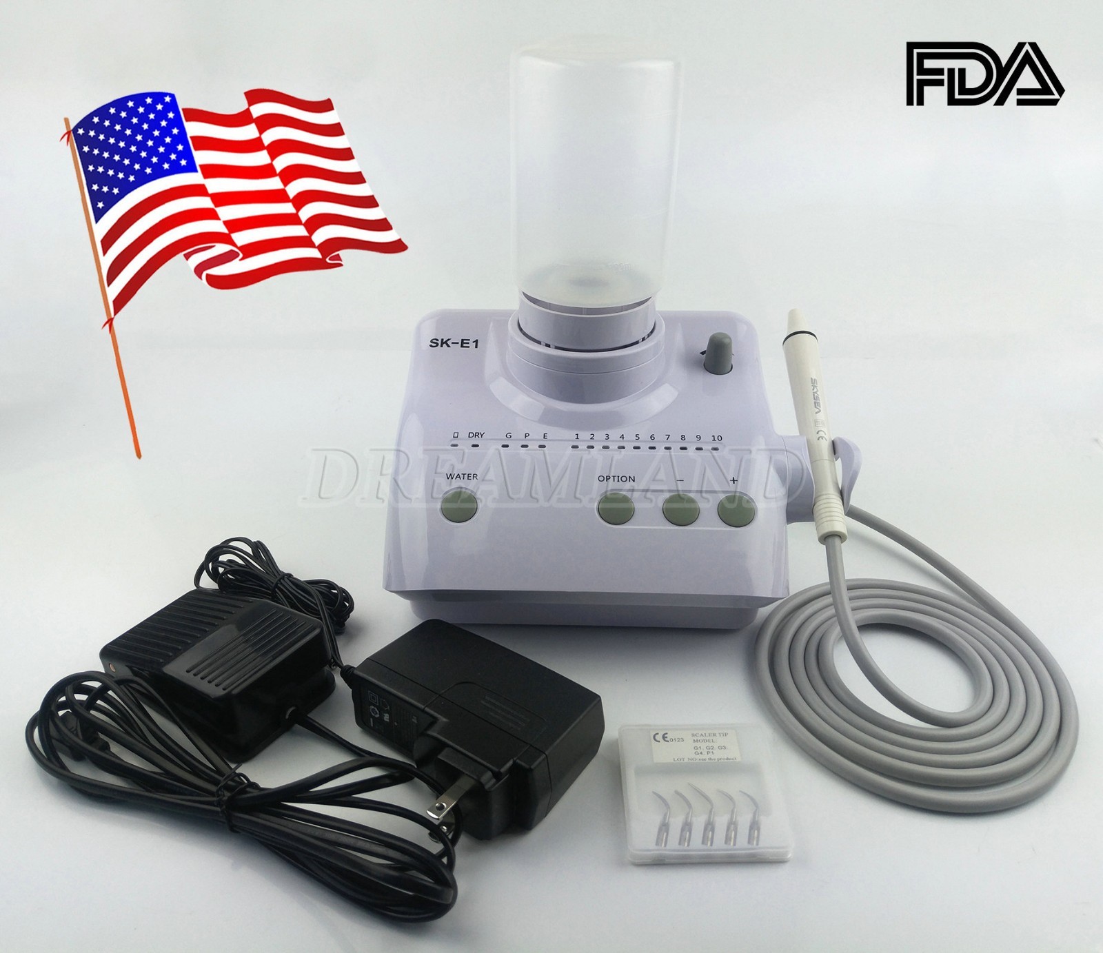 For Cavitron Dental Portable Ultrasonic Piezo Scaler 2*Bottles fit EMS Handpiece