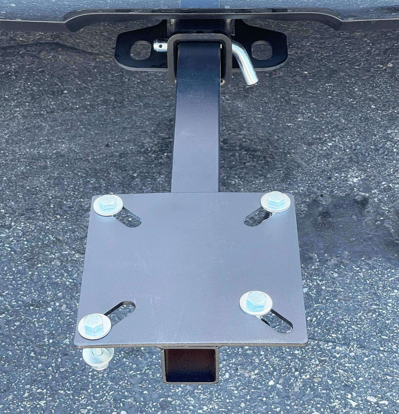 22" EXTENDED HITCH MOUNT VISE PLATE 7-7/8" x 7-7/8" BUFFER GRINDER HOLDER