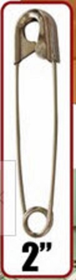 20 EXTRA LARGE JUMBO 2 INCH SAFETY PINS 2" FOR QUILTERS CRAFTERS DIAPERS SEWING