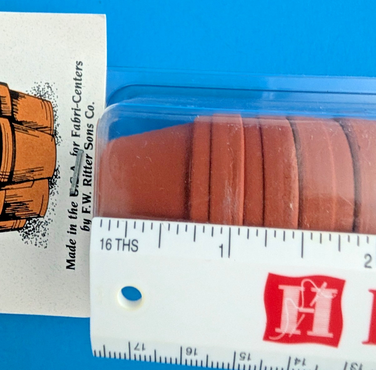 Lot of 40 Miniature Clay Terra Cotta Pots 1"; Vintage USA; NOS in Packs of 4