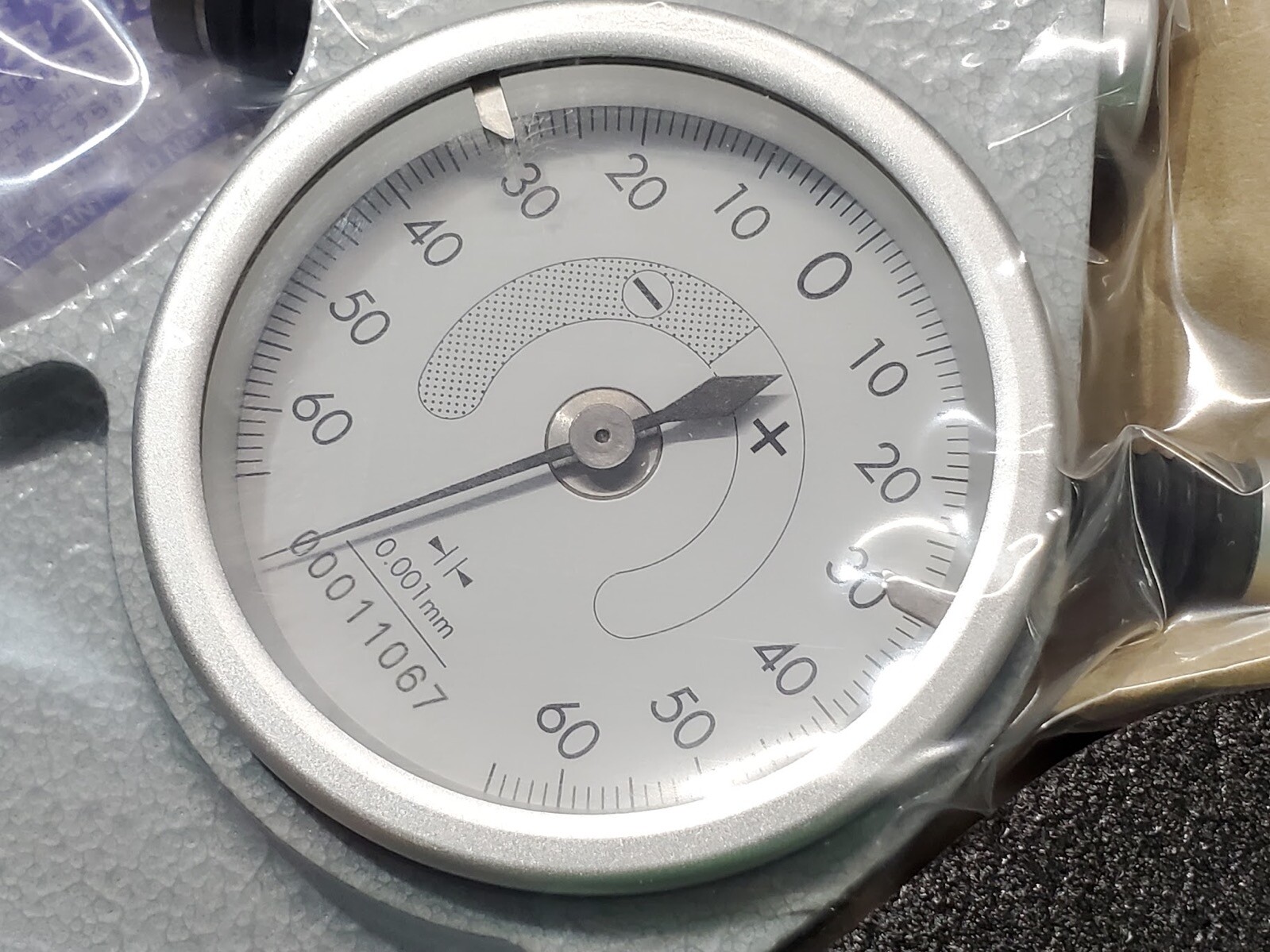 New Mitutoyo Go No-Go Dial Indicating Snap Gauge Gage Meter 25-50mm / 0.001mm