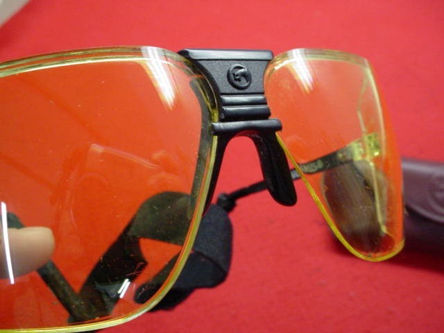 Gargoyles- ShootingSafety Glasses- 1st Gen.- Yellow Lens w/Case- Nice !!