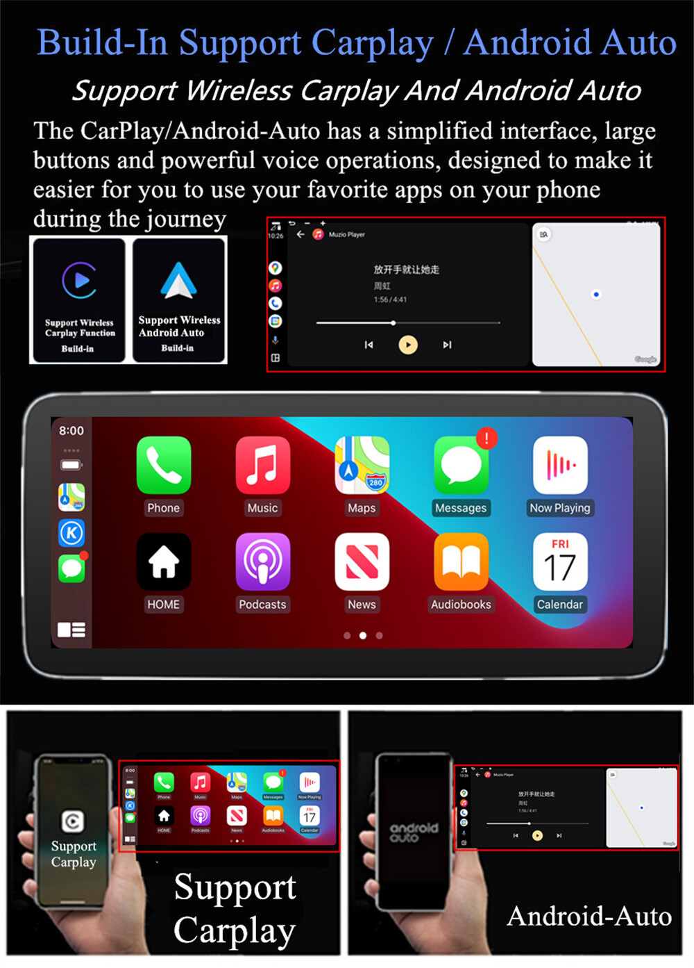 12.3" For 09-15 Lexus RX350 RX450h Carplay 4+64GB Stereo Radio GPS Nav Head Unit