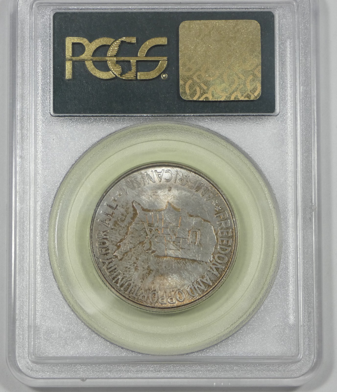 1954-S Washington/Carver Commemorative Silver 50c PCGS MS 63 ~ Old Green Holder