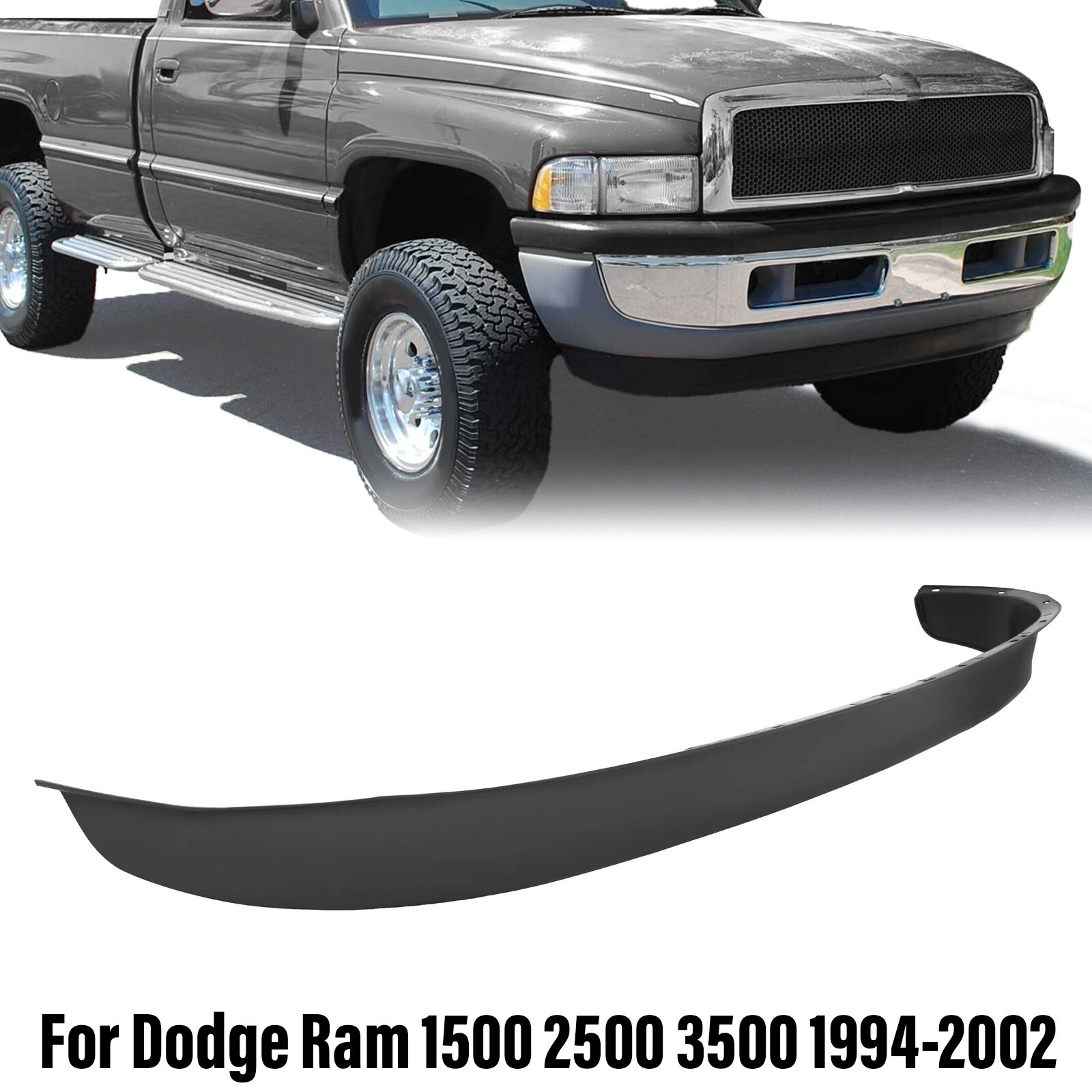 For Dodge Ram 1500 2500 3500 1994-2002 Front Bumper Lower Valance Air Deflector