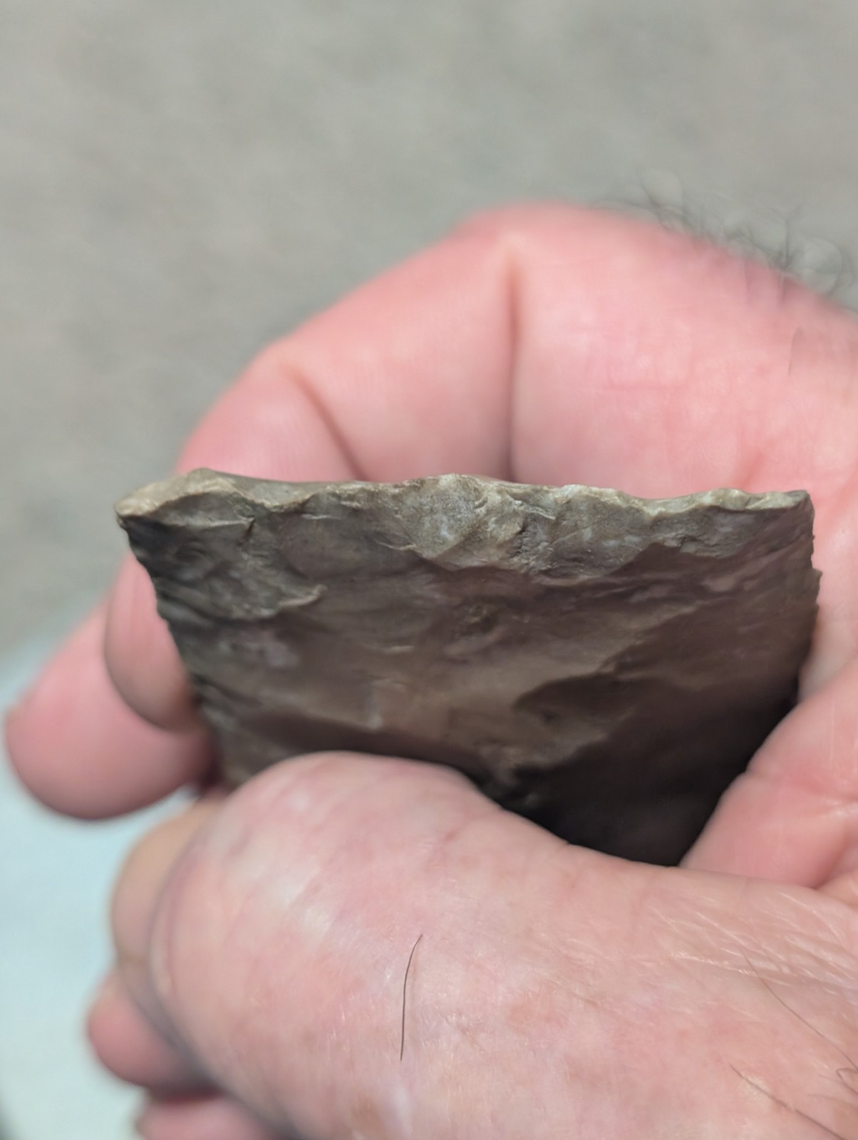 Great Copena Triangular, 3 7/16", N Ctrl AL, Ft Payne Chert, Authentic Arrowhead