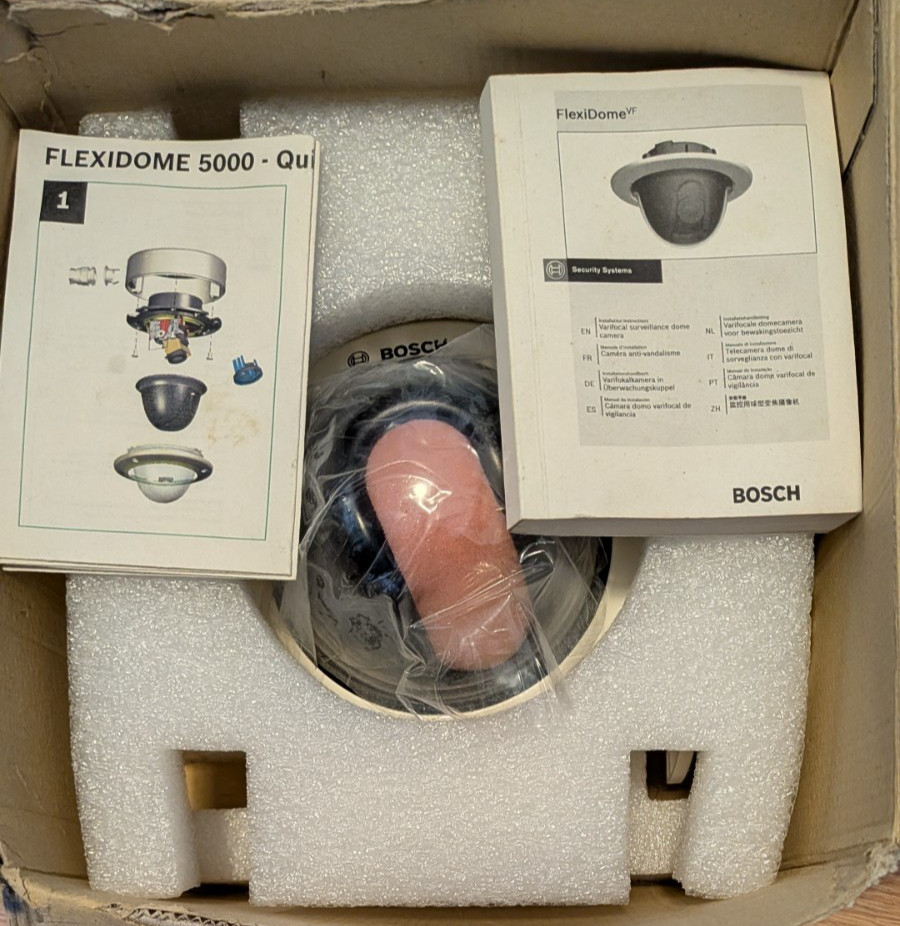 Bosch NDC-455V03-21P FlexiDome Color POE IP Camera 2.8-10mm Zoom Vandal Proof