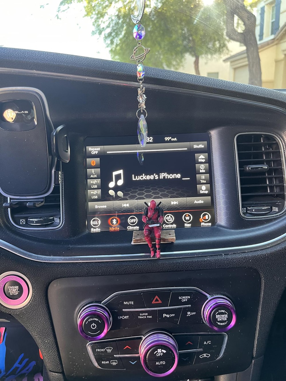 For 2011-2023 Dodge Charger Apple Carplay Android 14 Stereo Radio GPS Head Unit