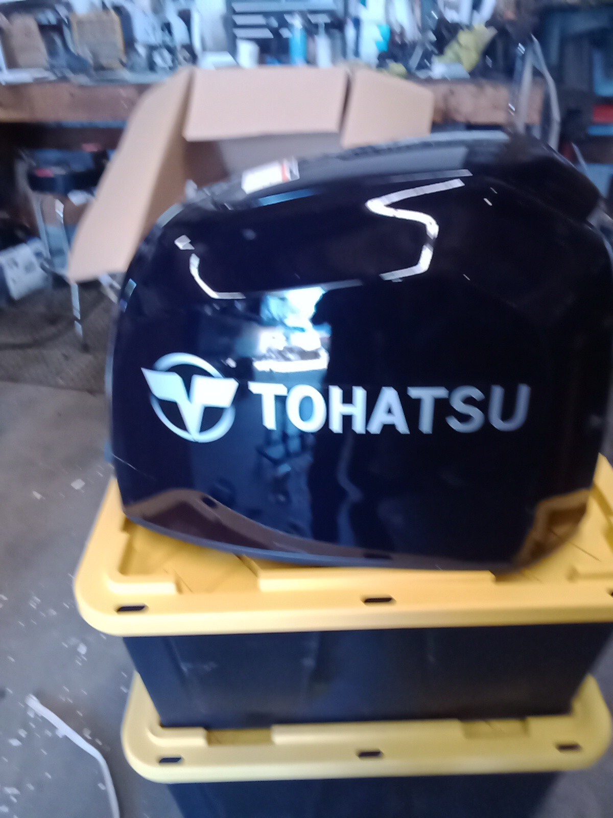 HZZ0-63100-M30ZA TOHATSU 90HP 4-STROKE ENGINE COWLING/HOOD.