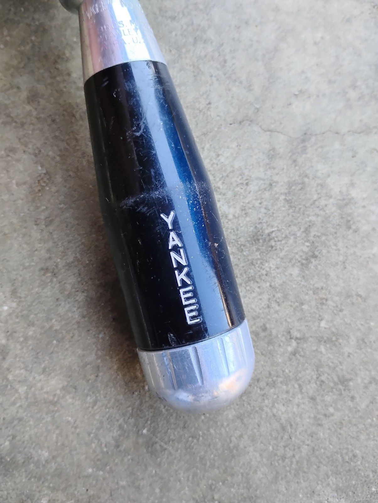 VINTAGE Stanley YANKEE NORTH BROS No. 45 PUSH DRILL W 4 Bits Made USA