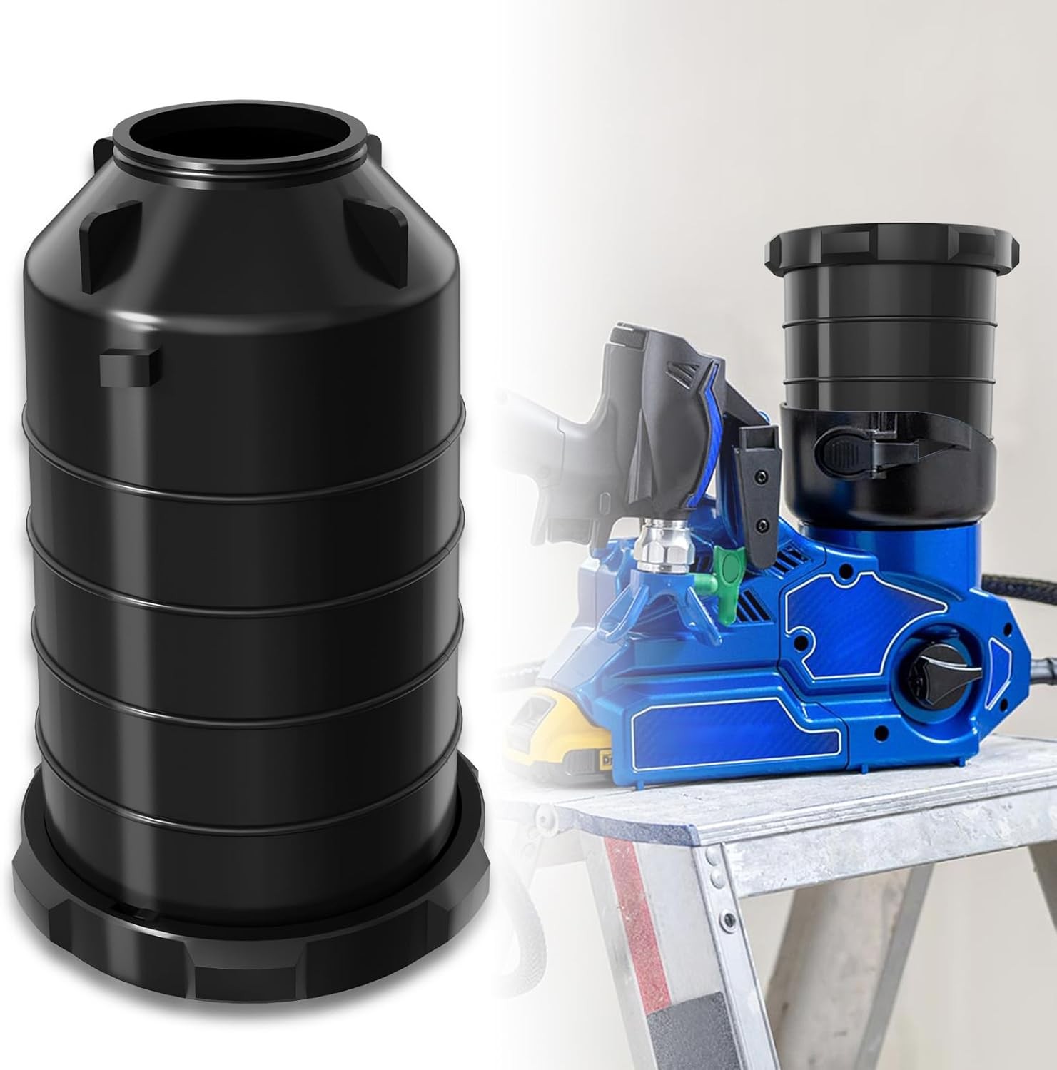 64 oz. / 2qt. cup & lid For Graco Ultra Quickshot Airless Sprayer 18H078 USA