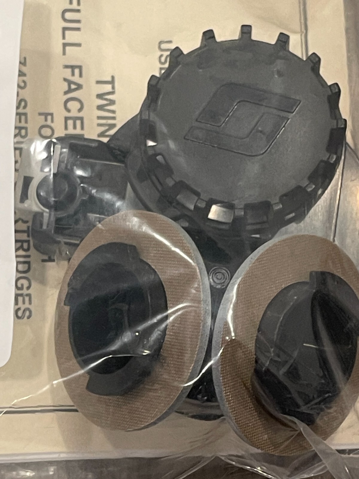 3M Scott Twin Cartridge 1/4 Turn Adapter 742 Series For AV-2000-3000 # 805622-01