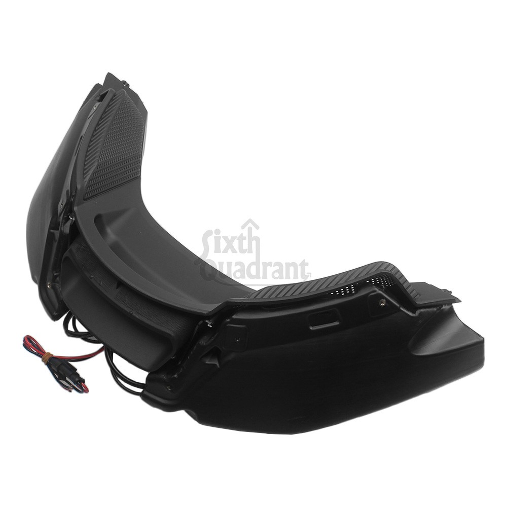 Black Inner Fairing Audio Kit For Harley Softail Lowrider ST FXLRST 2022-2024 25