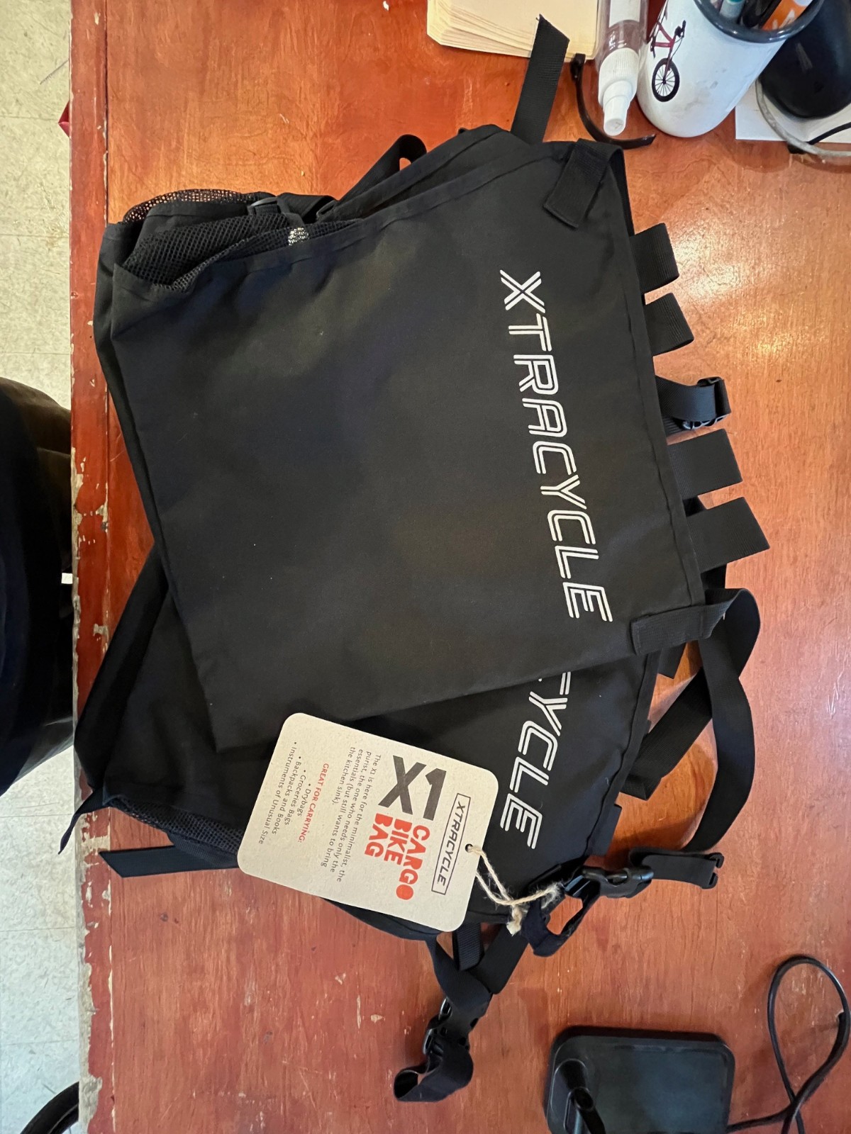 Pair of Xtracycle X1 Cargo Bike Bag Slings FreeLoader (20 inch) Left and Right