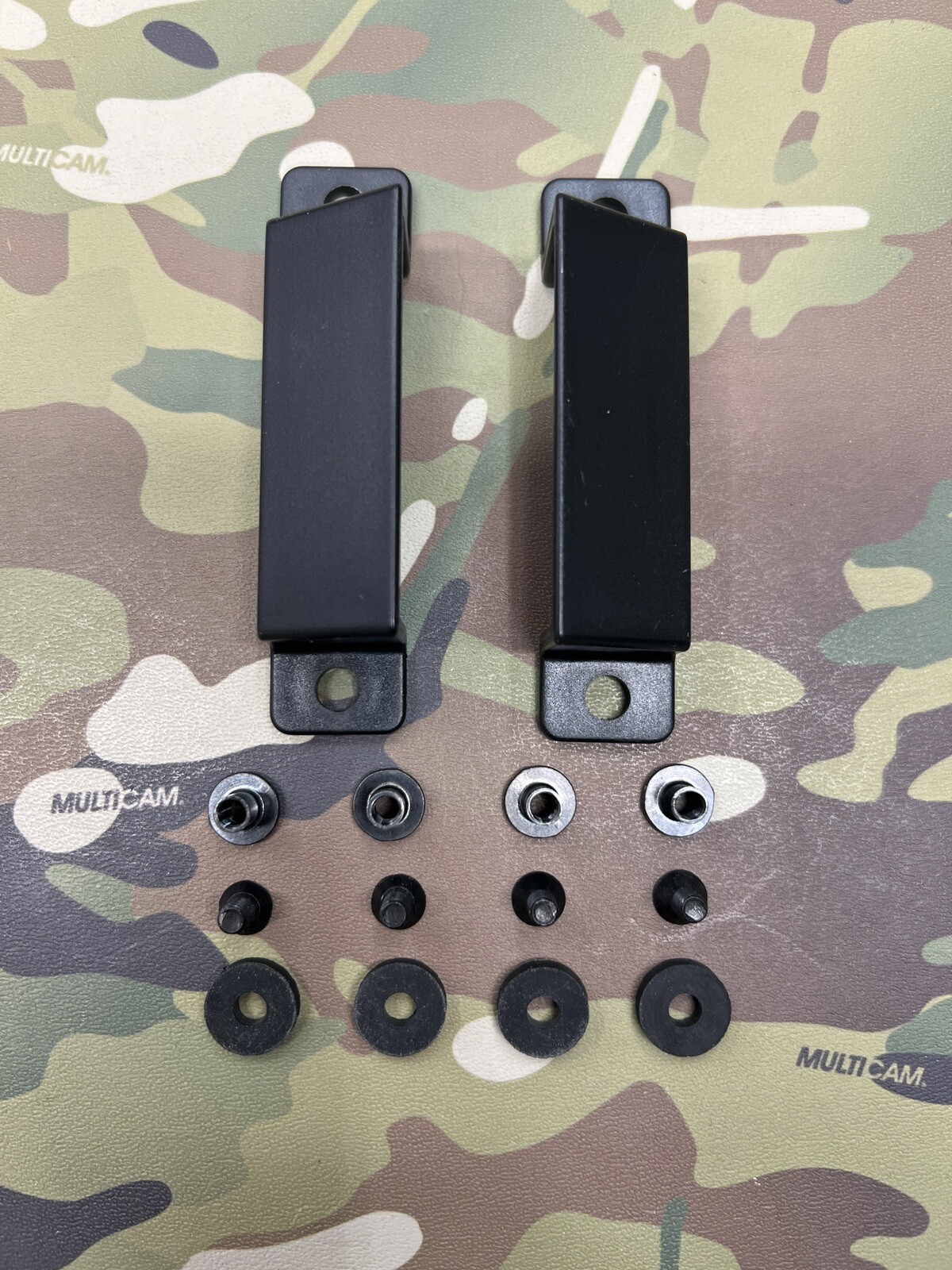 Black Injection Molded Canted Design Belt Loops for 2" Belts