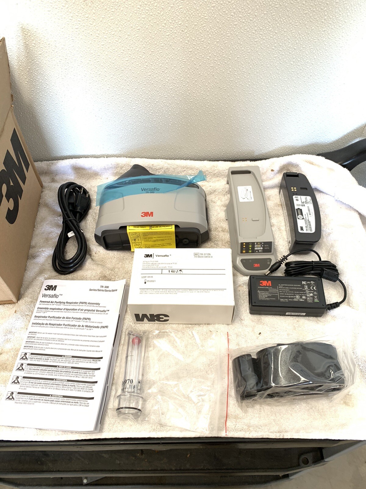 3M Versaflo TR-307N PAPR Assembly. No Hood Or Tube.