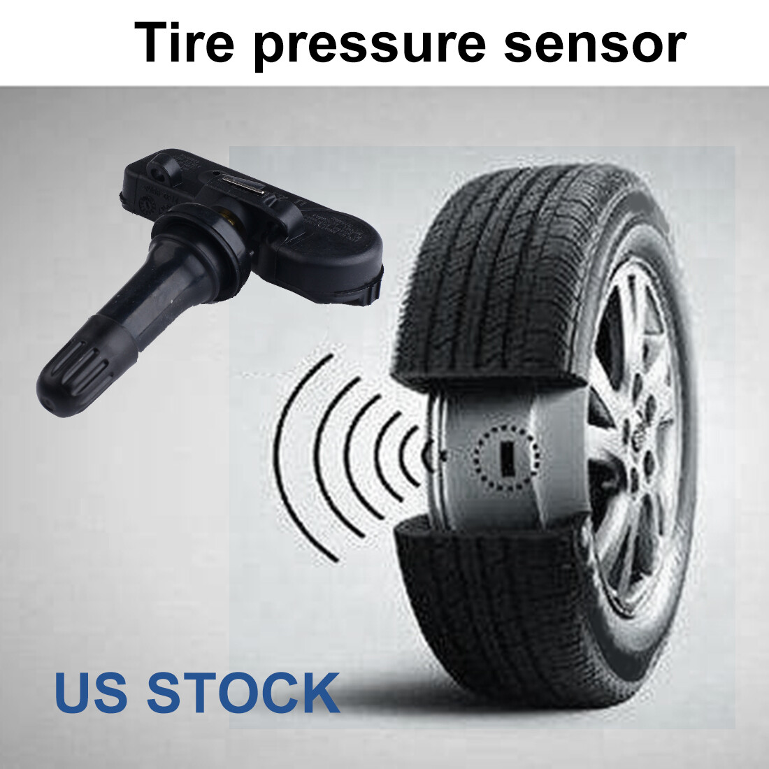 Set of 4 For Ford Motorcraft TPMS Tire Pressure Sensors DE8T1A180AA 9L3T1A180A