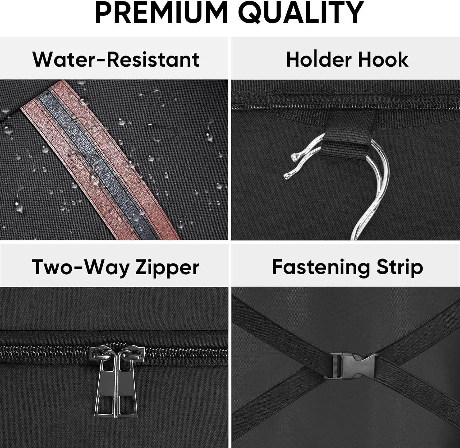 Travel Garment Bag, Travel Suit Bag for Men, 42'' Waterproof Carry on Garment Ba